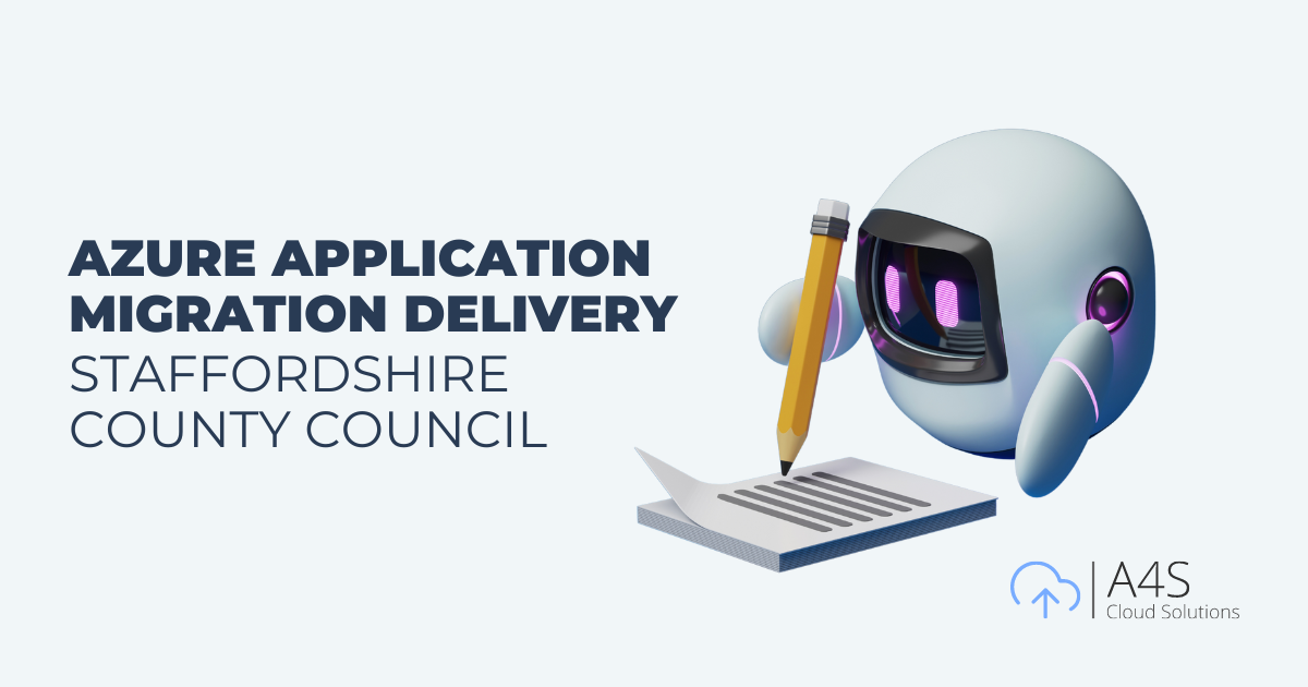 Staffordshire County Council Azure Application Migration Delivery